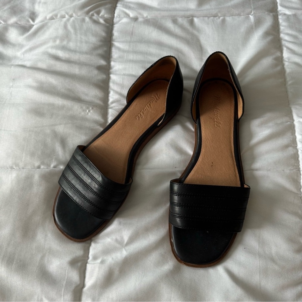 Madewell The Nelda d'Orsay Flat Sandal New
